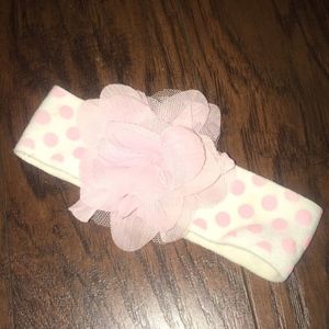 Girls Headband with Flower
